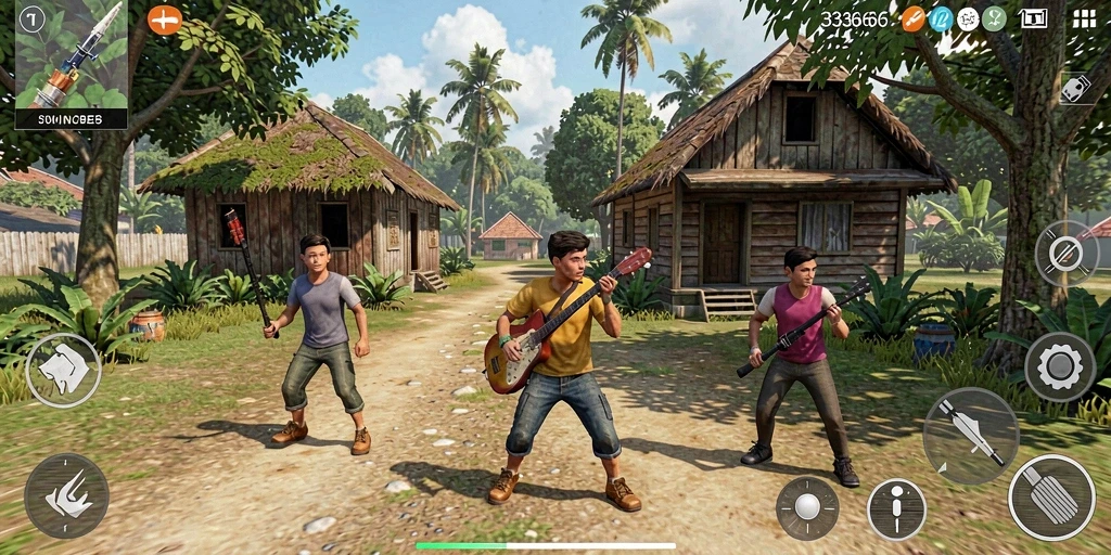 Gameplay menarik dari 333666 dengan grafis menawan.