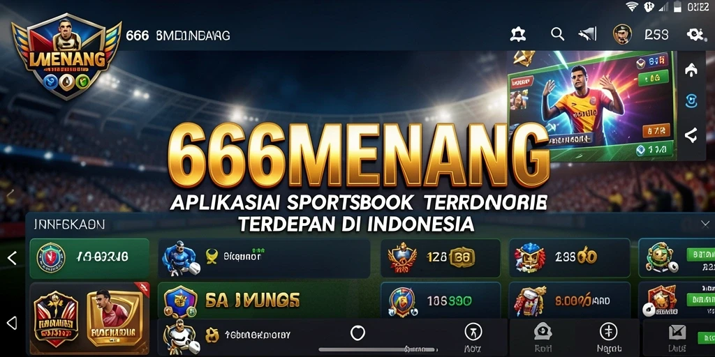 Tampilan antarmuka pengguna 666MENANG yang menarik saat taruhan berlangsung.