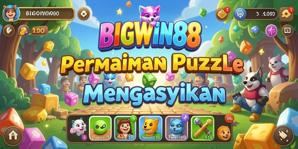 Tampilan gameplay Puzzle yang menantang dan mengasyikkan.