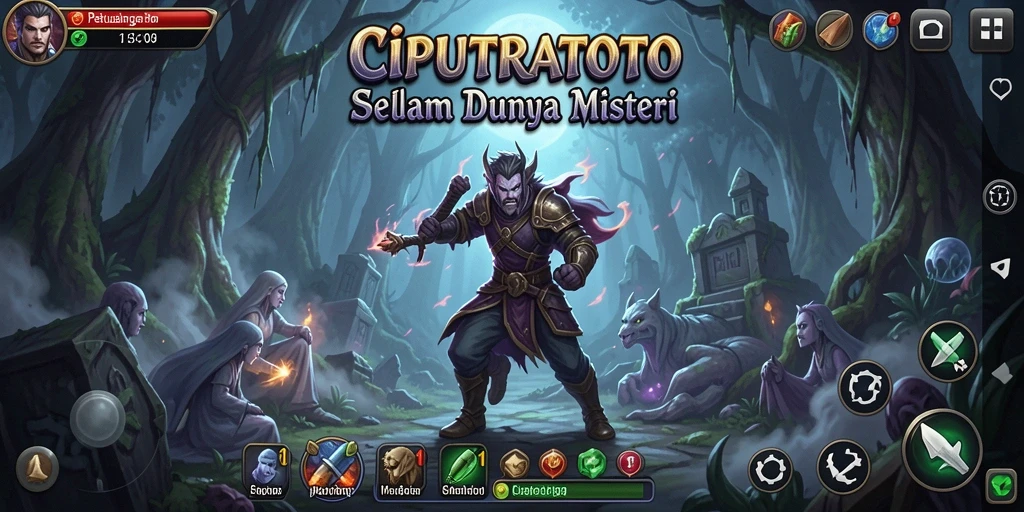 Gameplay seru dalam petualangan eksplorasi dunia misterius.