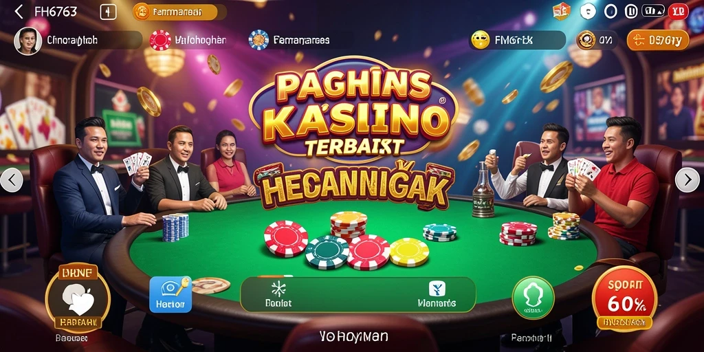 Screenshot FH6767 menunjukkan antarmuka permainan kasino yang menarik dan interaktif.