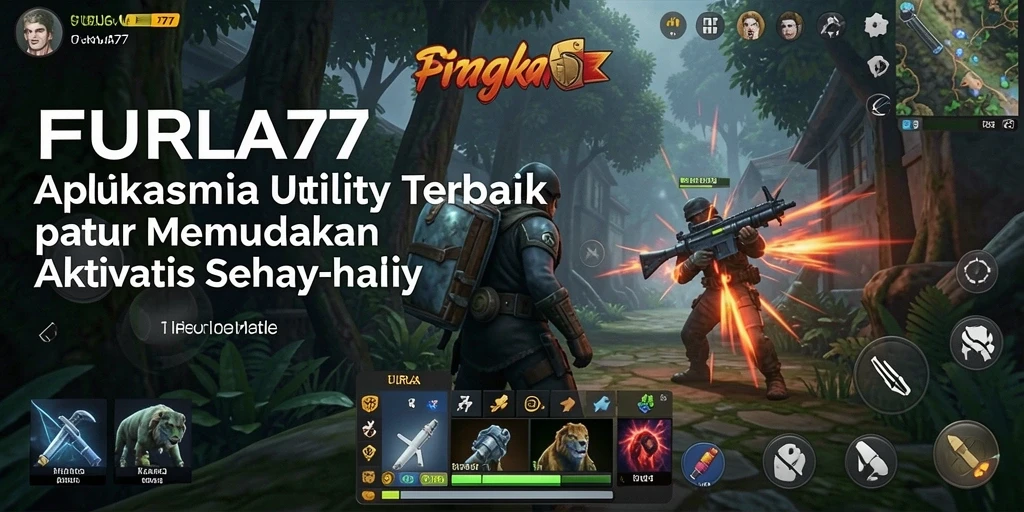 Screenshot utama FURLA77 menunjukkan antarmuka pengguna yang intuitif dan fitur canggih.