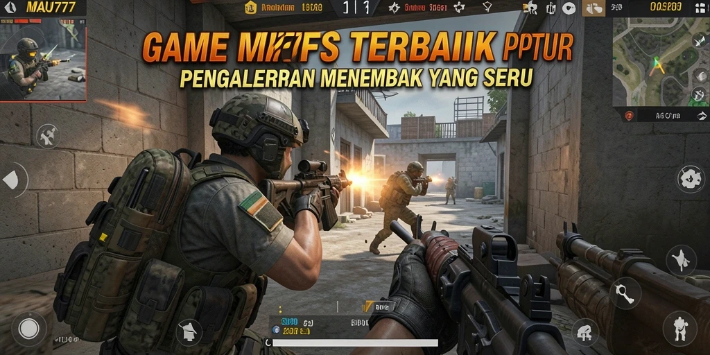 Tangkapan layar permainan MAU777 menampilkan aksi menembak yang mendebarkan.