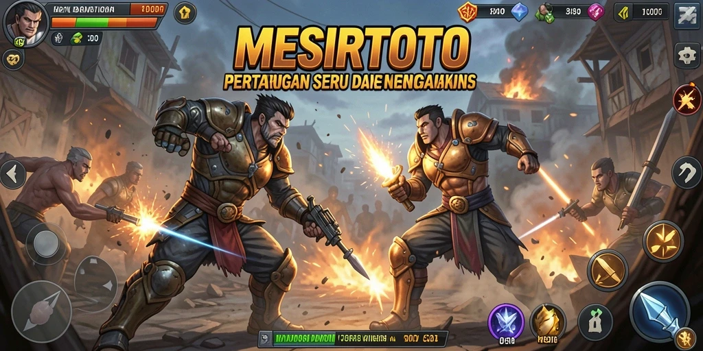 Gameplay MESIRTOTO yang intens dan grafis memukau.