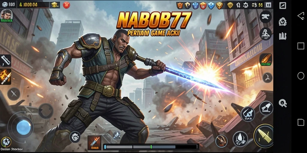 Gameplay NABOB77 yang penuh aksi dan tantangan seru.