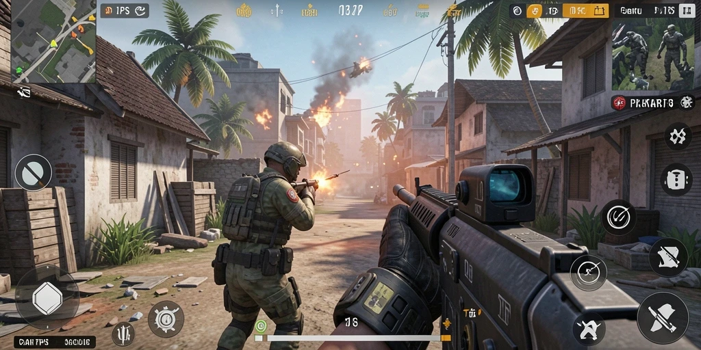 Tampilan gameplay intens dari PAKARJP dengan aksi menegangkan.