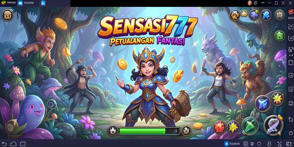 Gameplay seru penuh tantangan di SENSASI777.