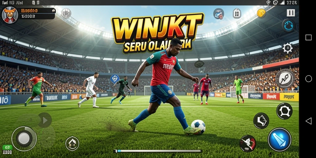 Tangkapan layar dari <strong>WINJKT</strong> yang menampilkan aksi olahraga yang mendebarkan.